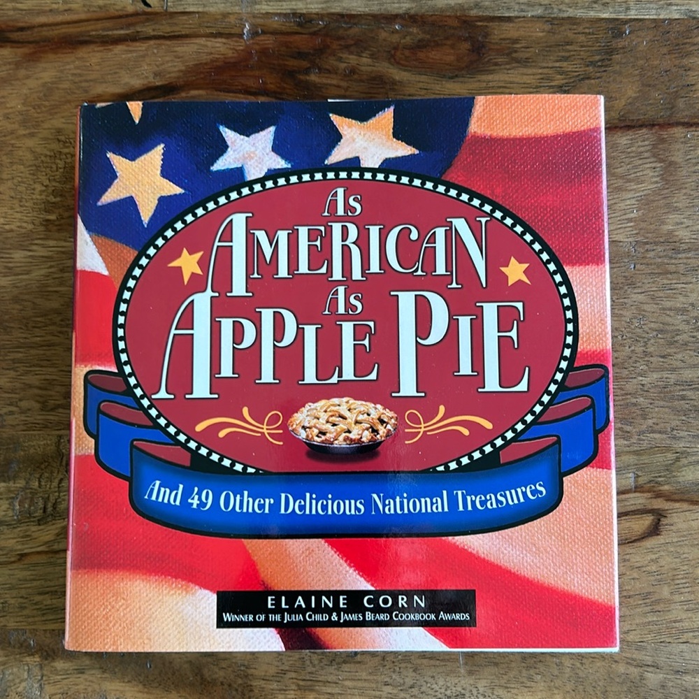 NWT As American As Apple Pie Hardcover Book